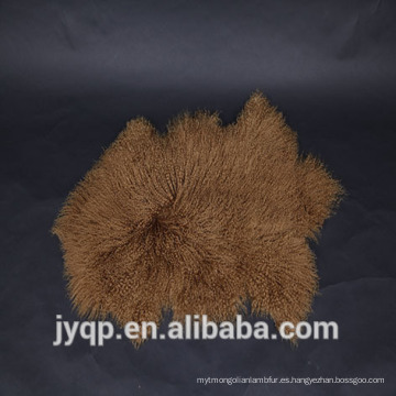 2018 China Proveedores de tapicería Tibetan Mongolian Lamb Fur Sheep Mat